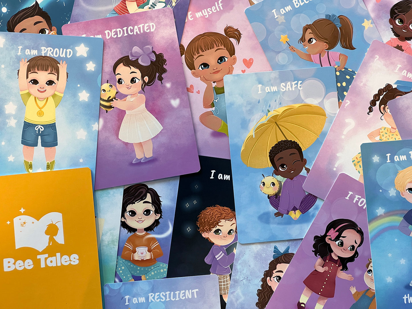 TARJETAS DE AFIRMACIÓN PARA NIÑOS